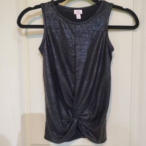 NWT Black Sleeveless Shirt